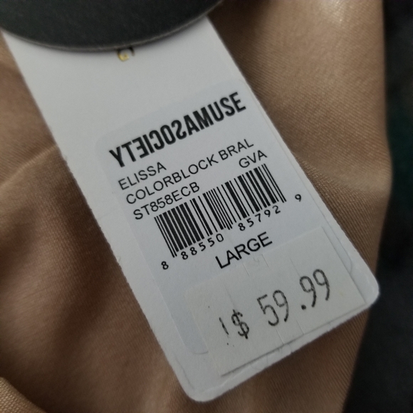 AMUSE SOCIETY | Elissa reversible bikini top - Picture 9 of 10